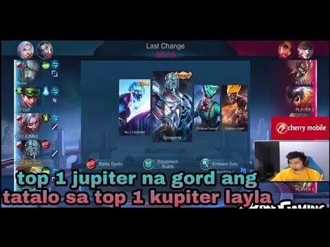 Top 1 jupiter na gord ni z4pnu ang tatalo sa top 1 layla jupiter ni choxxtv