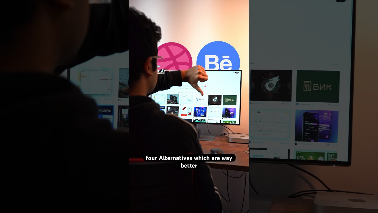 These are better than Dribbble & Behance! #uidesign #webdesign #dribbble