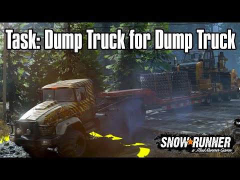 SnowRunner | Dump Truck for Dump Truck | Flooded Foothills - Yukon, Canada