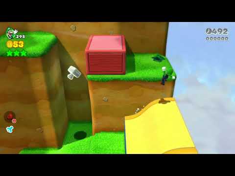 Super Mario 3D World (Switch) 1-3 Itemless Speedrun - Time: 28 (PB)