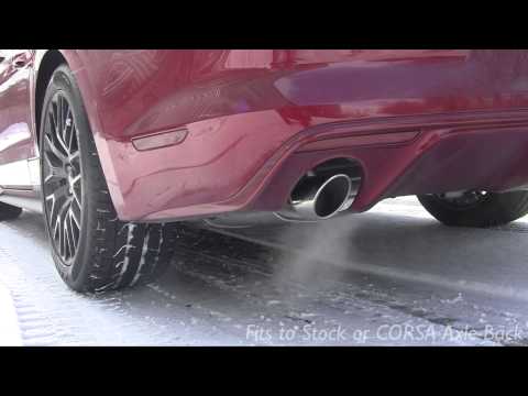 CORSA 2015+ Mustang GT X Pipe Exhaust