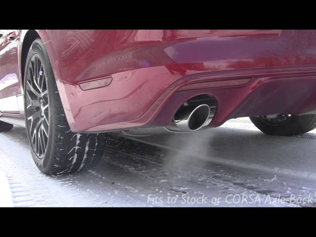 Corsa 14327 Double X-Pipe 3" Mustang GT 2015-2026