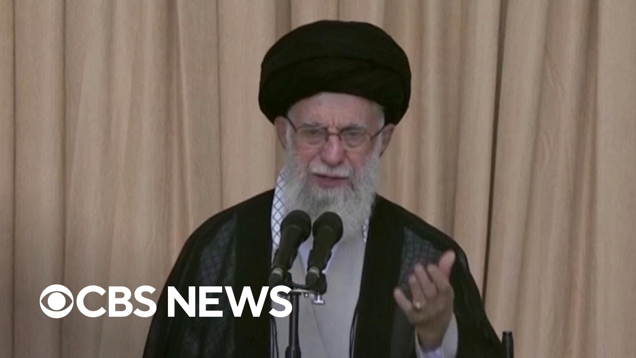 Iran's supreme leader gives rare sermon in Tehran after more Israeli strikes in Lebanon