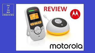 Motorola MBP161TIMER Digital Audio Baby Monitor with Baby Care Timer MBP161 REVIEW / TEST