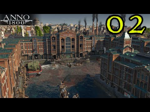 TRADE CONTRACTS - Anno 1800 DOCKLANDS DLC Megacity Harbour || Part 02 || Strategy City DLC 2021