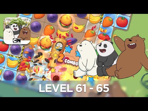 We Bare Bears Match3 Repairs (Level 61 - 65)