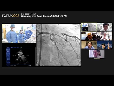 [TCTAP 2022] Coronary Live Case Session 1: COMPLEX PCI