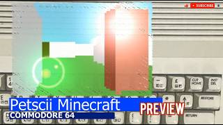 Commodore 64 -=Petscii Minecraft=- prevew