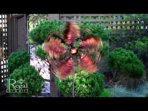 18" Wind Spinner - Gold