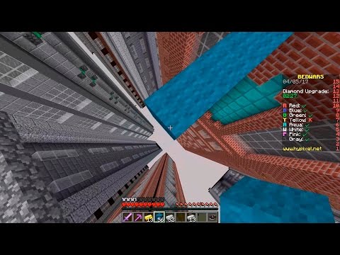 TOO MUCH OP ON THE NEW BEDWARS MAP!  (Minecraft Bedwars)
