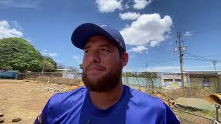 Emanuel Trujillo, unos de los bombarderos más poderoso que tendrá Nicaragua en la CHAMPIONS LEAGUE B