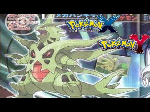 Pokemon X and Y - MEGA TYRANITAR MEGA AGGRON AND MEGA GENGAR REVEALED!!!
