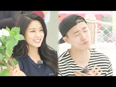 개리, AOA 설현 등장에 사심 리액션! \심쿵해~\ @런닝맨 20150712