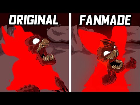 Tricky Phase 3 ORIGINAL vs FANMADE [Mod Comparison] - Friday Night Funkin'