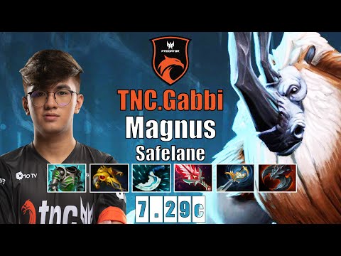 Magnus Safelane | TNC.Gabbi | INSANE MAGNUS CARRY 19 KILLS | 7.29c Gameplay Highlights