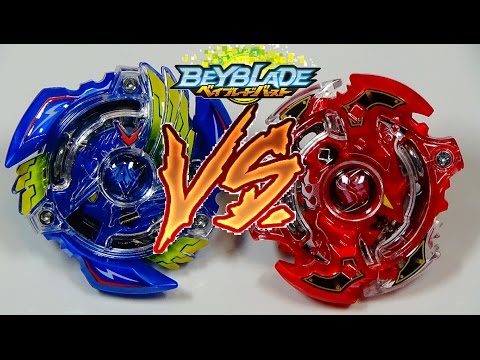 Beyblade Burst BATTLE!! Victory Valkyrie B.V. vs Storm Spriggan K.U. ベイブレードバースト