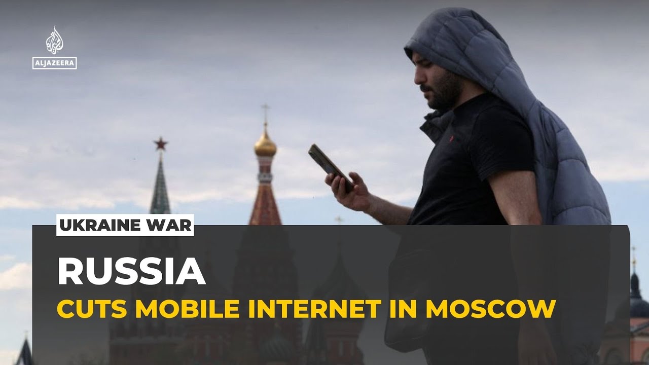 Russia cuts mobile internet in Moscow, citing drone security concerns
