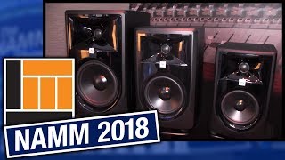 L&M @ NAMM 2018: JBL 3 Series mk2 Studio Monitors