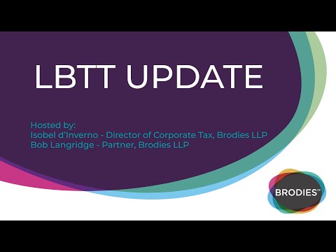 LBTT update
