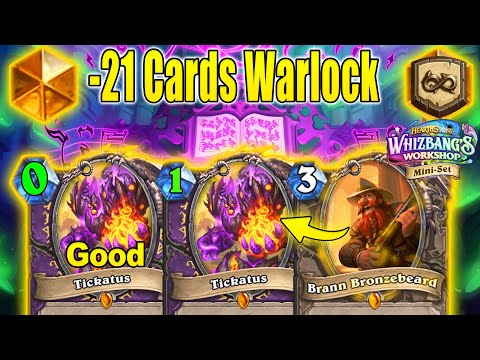 Burning & Eating Decks Tickatus Control Warlock 6.0 At Whizbang's Workshop Mini-Set | Hearthstone