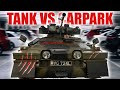 Will my TANK fit in a MULTI-STORY CARPARK?! (GONE WRONG!!!) - Eddie Hall