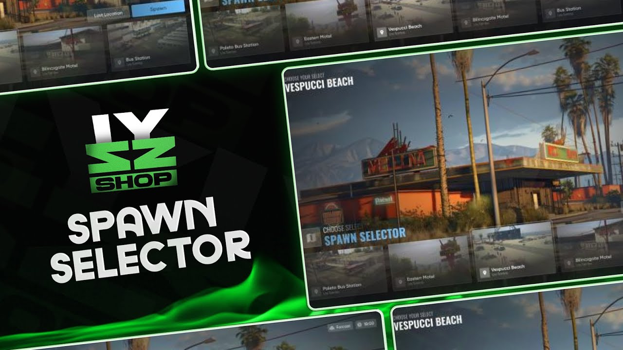 Advanced Spawn Selector [ESX-QB] thumbnail 3