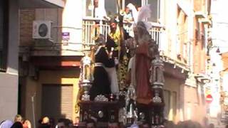Salutacion por Calle Huerto de Monjas en Malaga Semana Santa 2009