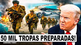 EUA preparam INVASÃO TERRESTRE iminente no Irã! 50 mil tropas e 3 mil AIRBORNES no Oriente Médio!