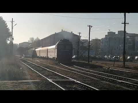 R5561 Botoșani - Suceava Nord pleca din gara Botoșani (mecanic de nota 1000)