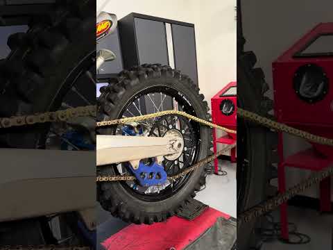 Easy Trick to Replace Your Dirt Bike Chain | Quick Tip #shorts
