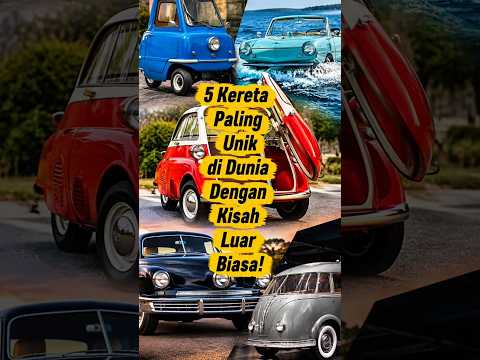 5 Kereta Paling Unik di Dunia Dengan Kisah Luar Biasa!
