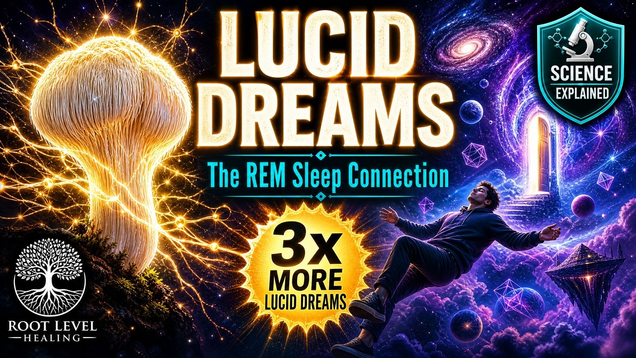 Lion's Mane Mushroom & Lucid Dreaming: The REM Sleep Connection Explained | Dream Cycle Optimization Video