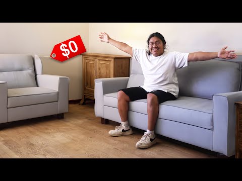 I Furnished My Entire Living Room For Free!