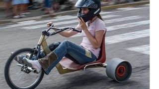 preview picture of video 'descentes drift trikes à Montady (34) 27/07/2014'