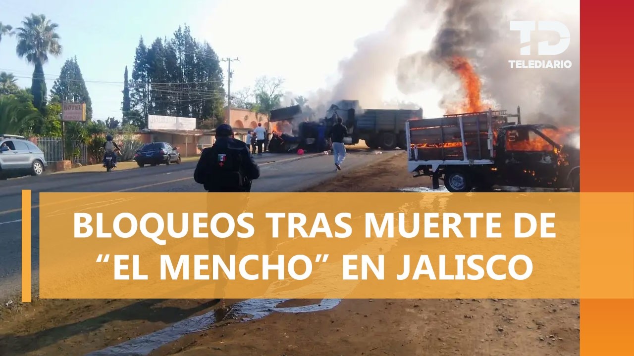 Domingo negro en Jalisco; fuego, bloqueos, balas y muertos