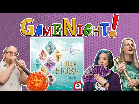 Mille Fiori - GameNight! Se9 Ep42  - How to Play and Playthrough