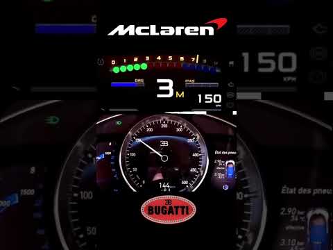 MCLAREN P1 vs Bugatti Chiron #mclaren #bugatti #mercedes #porsche #supercars #dragracing #cars