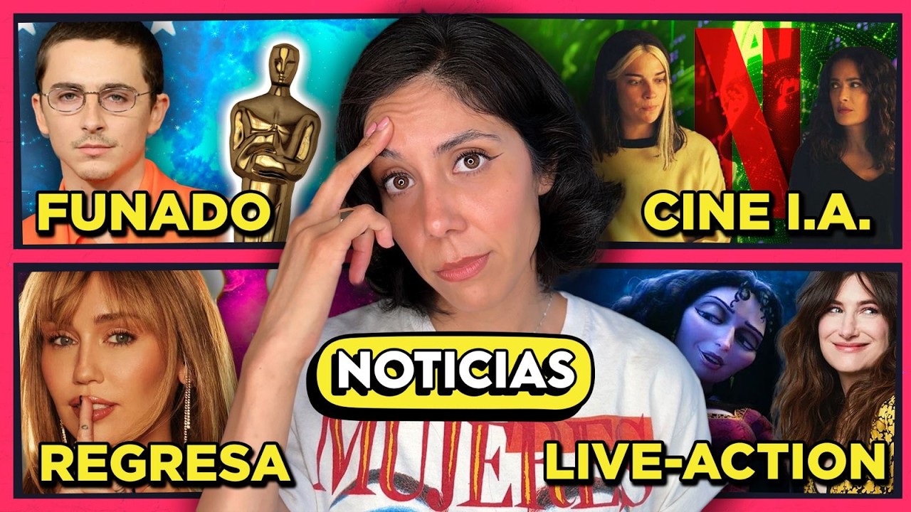 ¿TIMOTHÉE SE QUEDÓ SIN OSCAR? | NETFLIX APUESTA POR LA IA EN EL CINE | HANNAH MONTANA