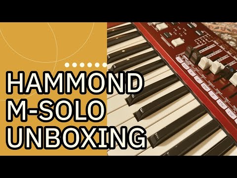 Hammond M-Solo Unboxing