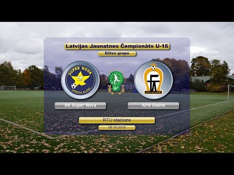 U-16 SK Super Nova - AFA Olaine (Highlights)