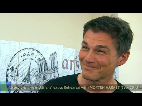 MORTEN HARKET w/ Scorpions Live in Athens 2013 Extra [rehearsal + interview (HD) / Sep. 2013]