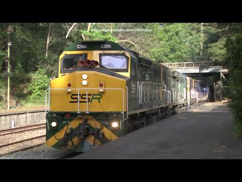 Quad C Classes on SSR Grain Train in the Adelaide Hills