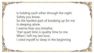 Chrisette Michele - Interlude In My Bed - Sleeping Alone Lyrics