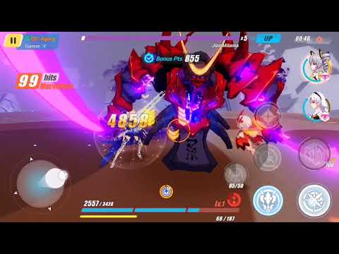 HI3 Sea Bright Knight:Excelsis-Jizo killer Mobile client gameplay f2p equip
