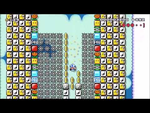 Super Mario Maker 2 - "The Dropper" by me.