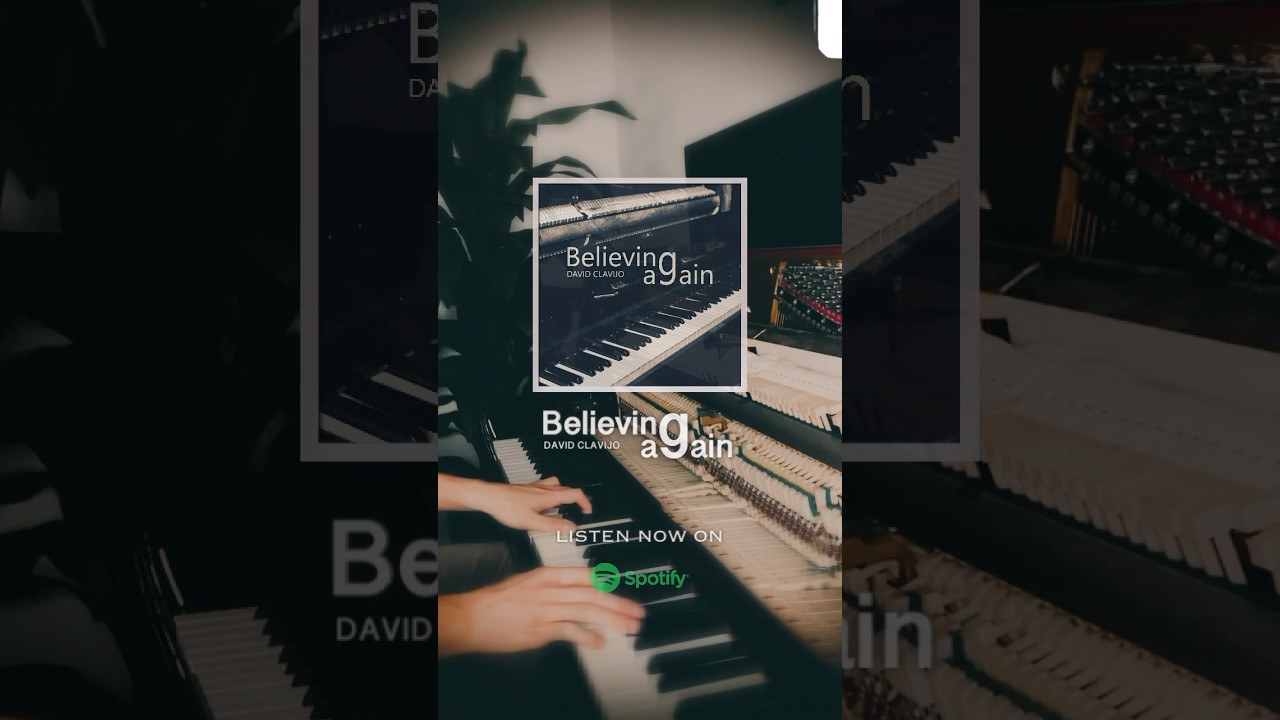 Listen my new single “Believing Again” on Spotify!