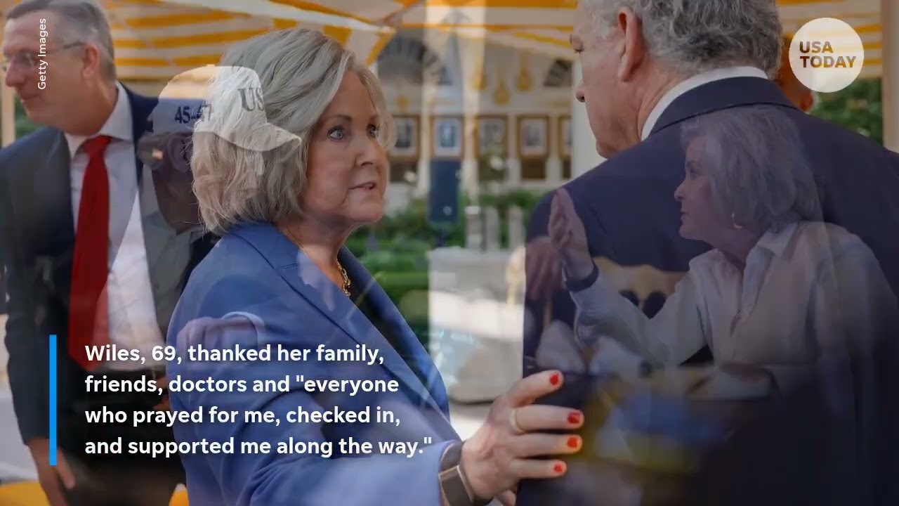 Susie Wiles, Trump's chief of staff, says she's cancer free months after diagnosis