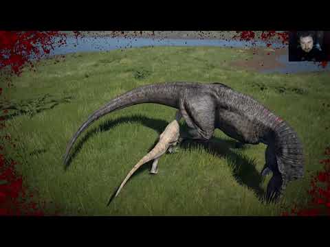 Utah vs Rex(My noob 1v1)-The Isle Legacy Gameplay