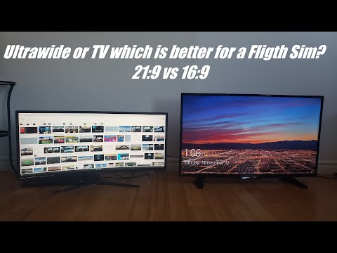 Don't Buy an Ultrawide Monitor for you Flight or Car racing Simulator