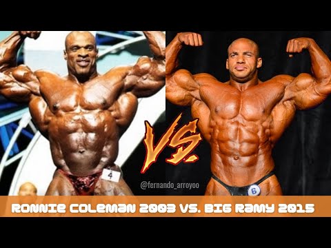 Ronnie Coleman 2003 vs. Big Ramy 2015
